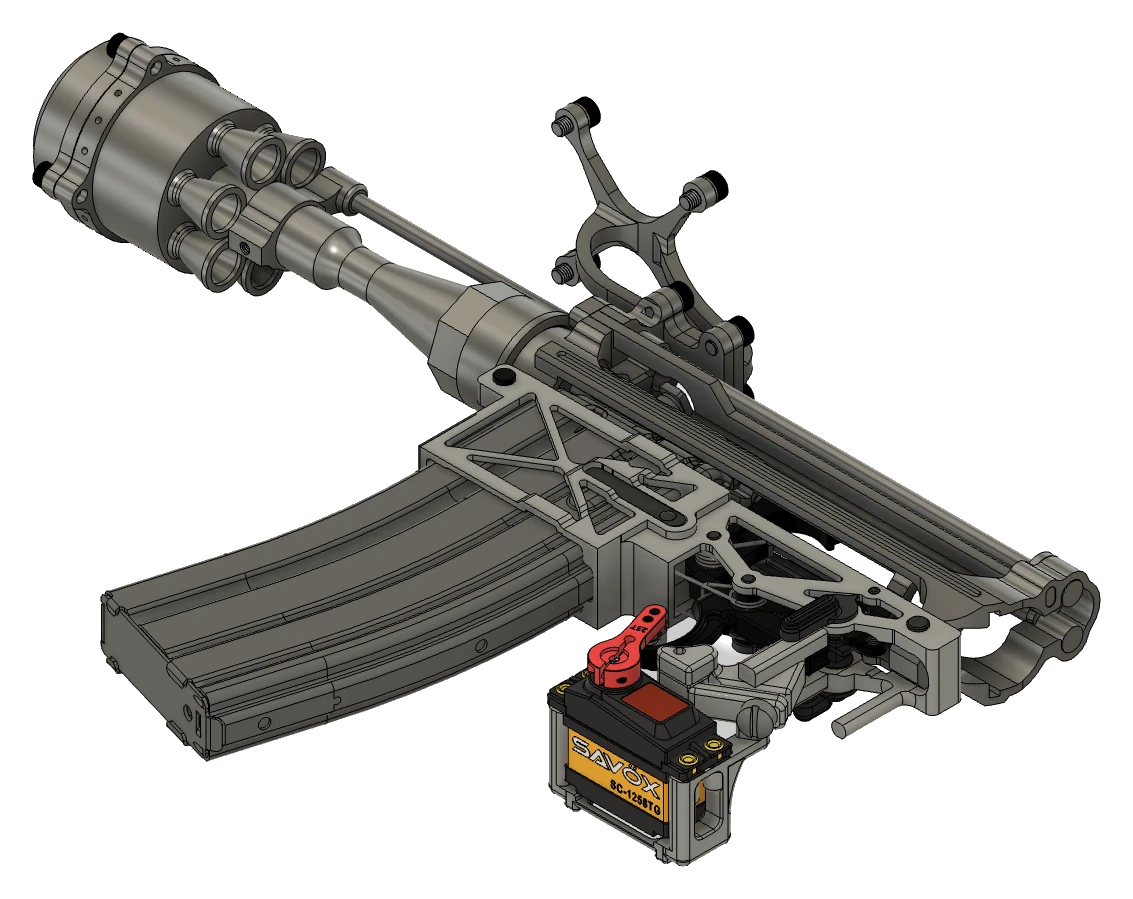 X-Gun · ¾